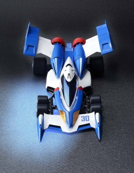 Super Asurada 01 (Variable Action, Circuit Mode, Aerodynamic Mode), Shin Seiki GPX Cyber Formula, MegaHouse, Pre-Painted, 1/24